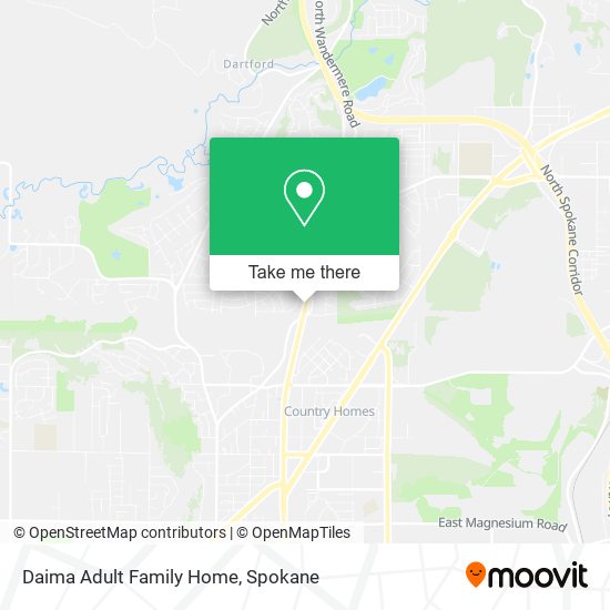 Mapa de Daima Adult Family Home