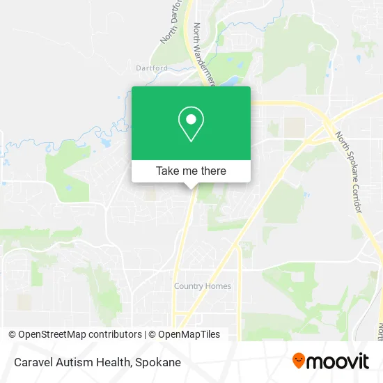Caravel Autism Health map