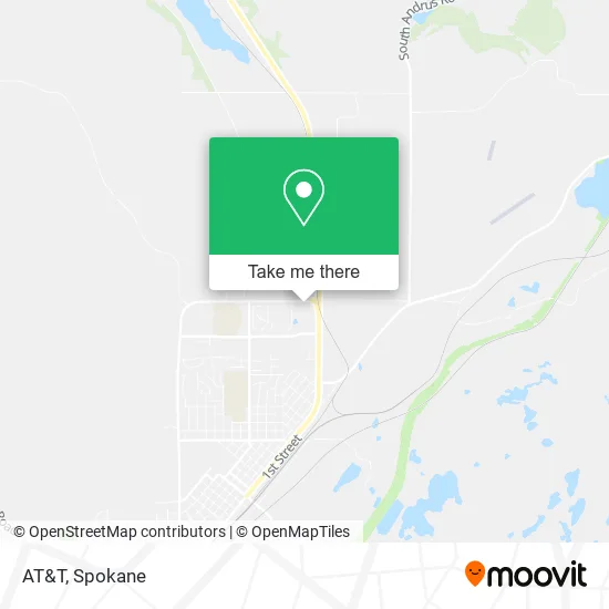 AT&T map