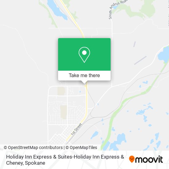 Holiday Inn Express & Suites-Holiday Inn Express & Cheney map