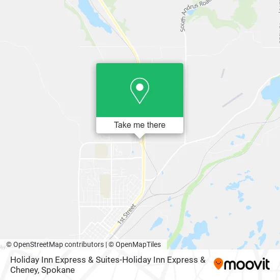 Holiday Inn Express & Suites-Holiday Inn Express & Cheney map