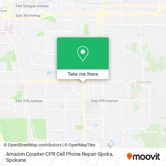 Amazon Counter-CPR Cell Phone Repair-Spoka map