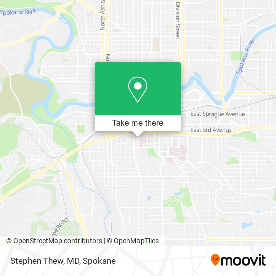 Mapa de Stephen Thew, MD