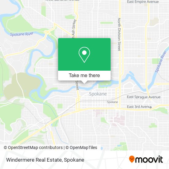 Windermere Real Estate map