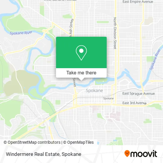 Mapa de Windermere Real Estate