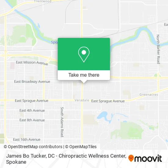 James Bo Tucker, DC - Chiropractic Wellness Center map
