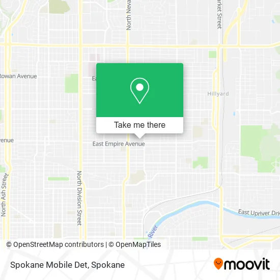 Spokane Mobile Det map