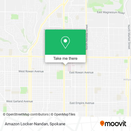 Mapa de Amazon Locker-Nandan