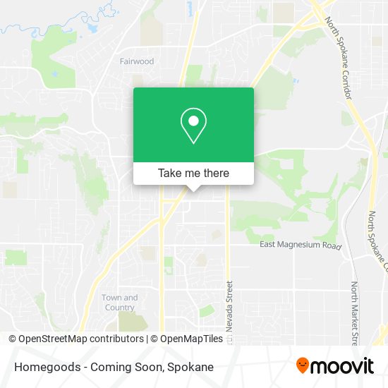 Homegoods - Coming Soon map