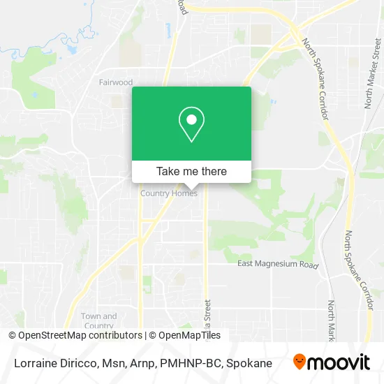 Lorraine Diricco, Msn, Arnp, PMHNP-BC map