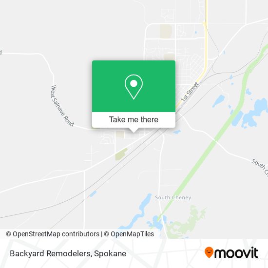 Backyard Remodelers map