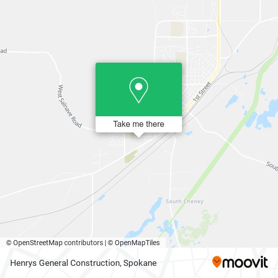 Henrys General Construction map