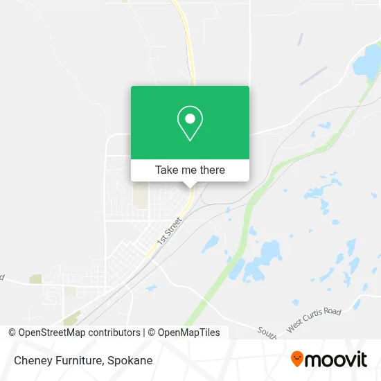 Cheney Furniture map