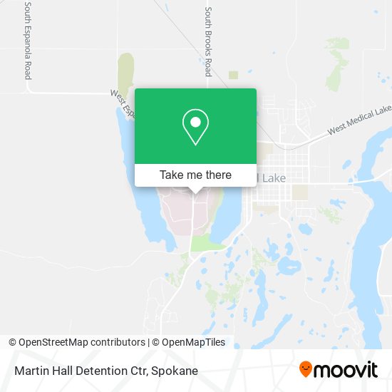 Mapa de Martin Hall Detention Ctr
