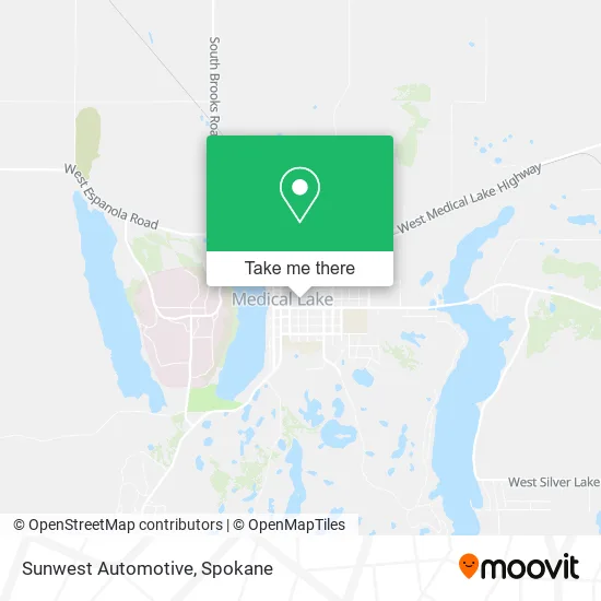 Sunwest Automotive map