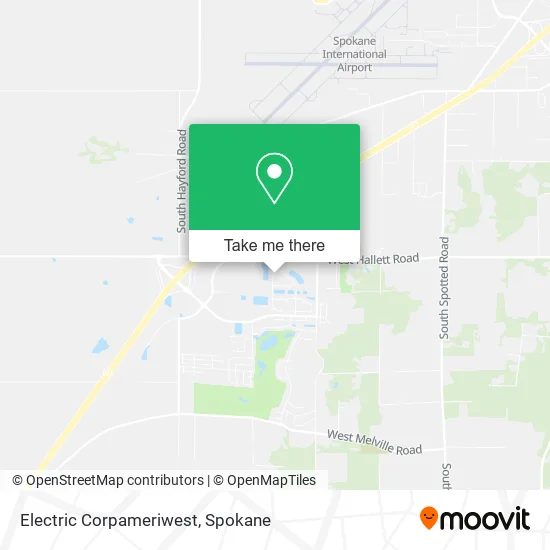 Mapa de Electric Corpameriwest