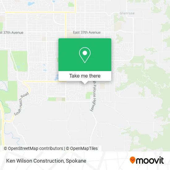 Ken Wilson Construction map