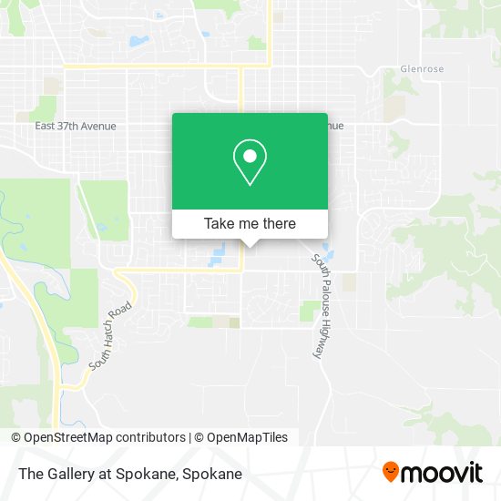 Mapa de The Gallery at Spokane