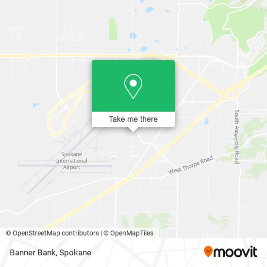 Banner Bank map