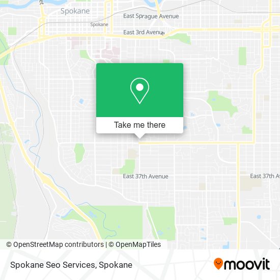 Spokane Seo Services map