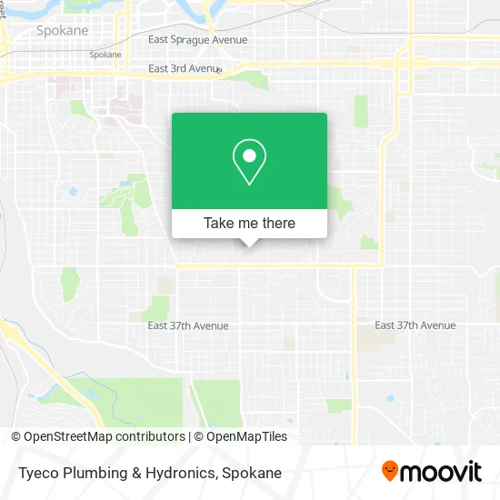 Tyeco Plumbing & Hydronics map