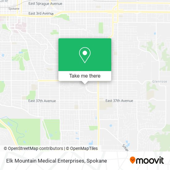 Elk Mountain Medical Enterprises map