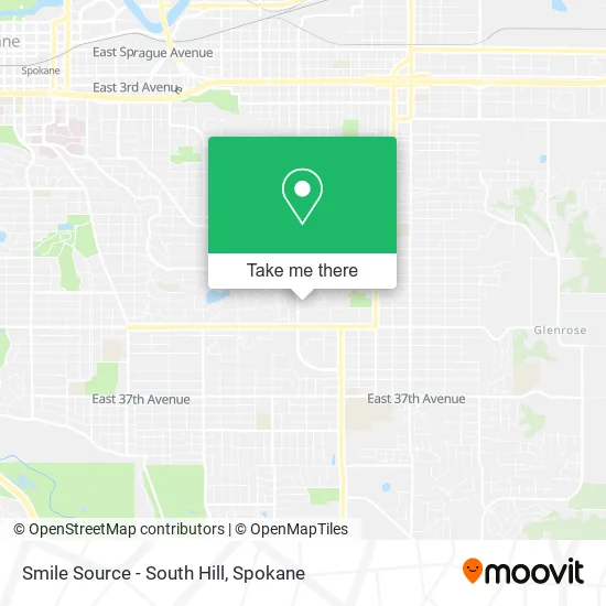 Smile Source - South Hill map