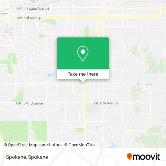 Spokane map