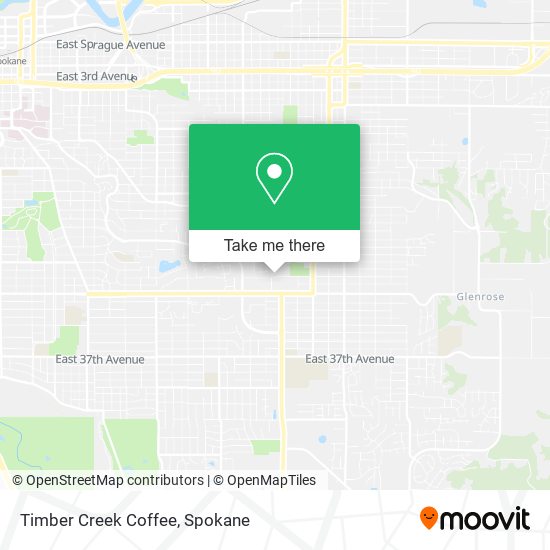 Timber Creek Coffee map