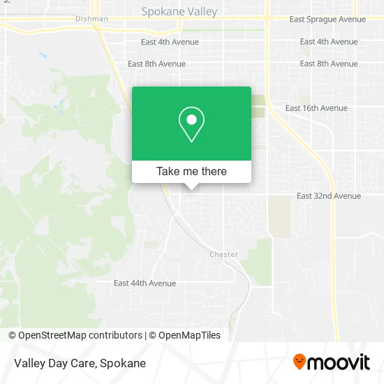 Valley Day Care map