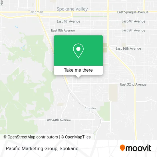 Pacific Marketing Group map