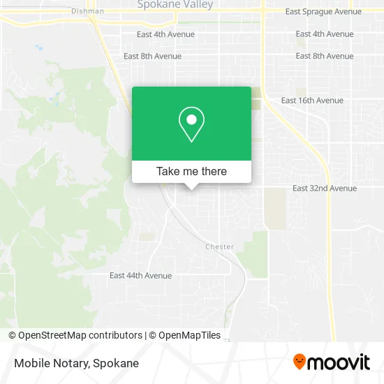 Mobile Notary map