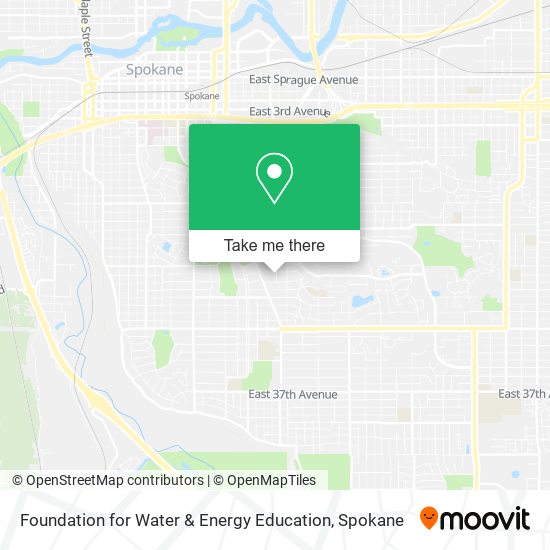 Foundation for Water & Energy Education map
