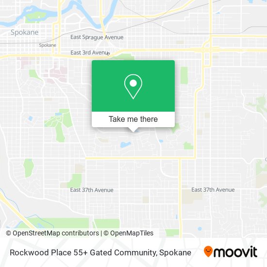 Rockwood Place 55+ Gated Community map