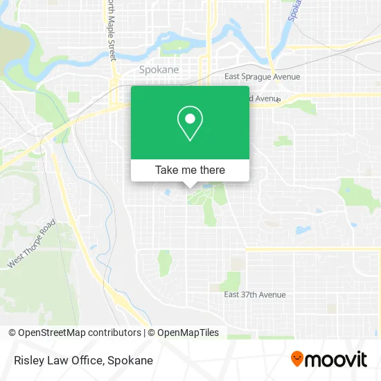 Risley Law Office map