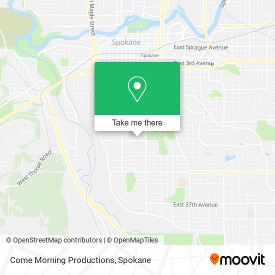 Come Morning Productions map