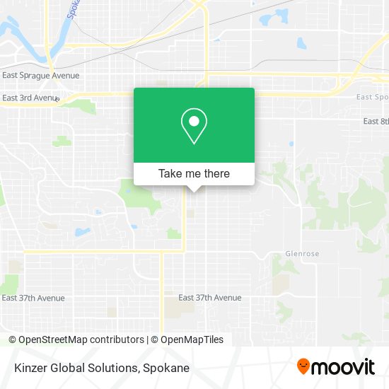 Kinzer Global Solutions map