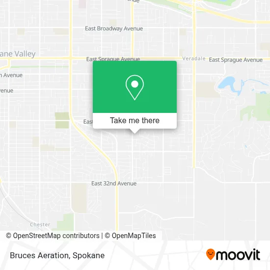 Bruces Aeration map