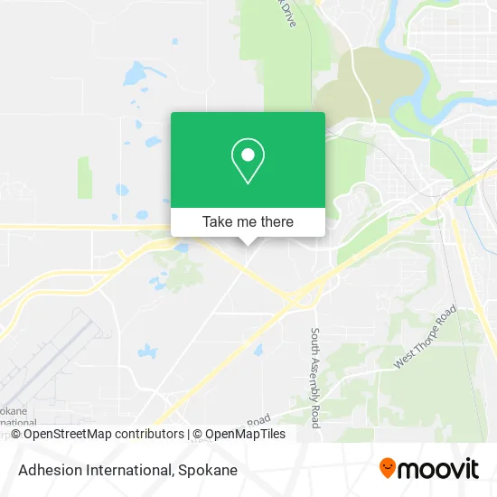 Adhesion International map