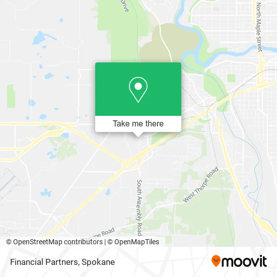 Financial Partners map