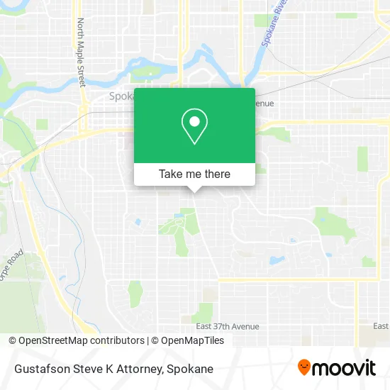 Gustafson Steve K Attorney map