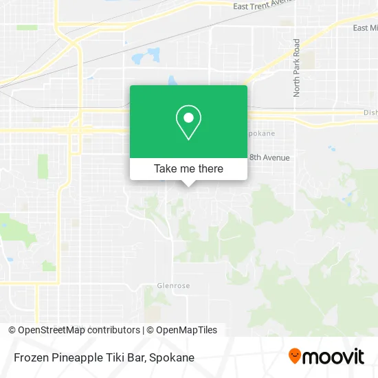 Mapa de Frozen Pineapple Tiki Bar
