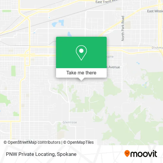 PNW Private Locating map