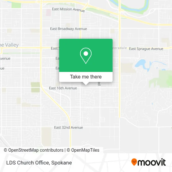 LDS Church Office map