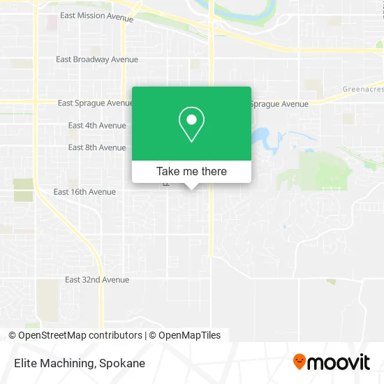 Mapa de Elite Machining