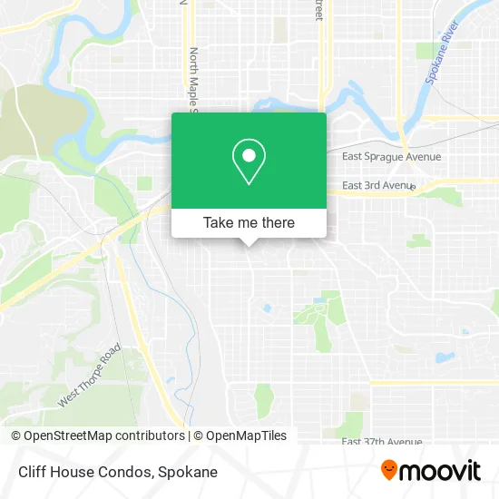 Cliff House Condos map