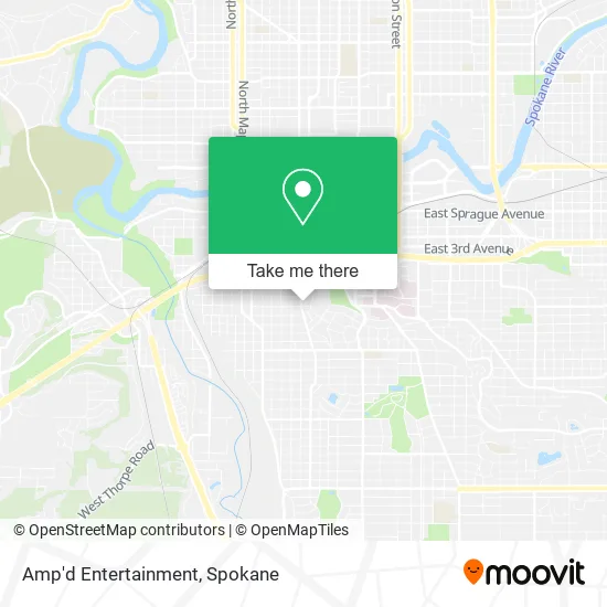 Amp'd Entertainment map