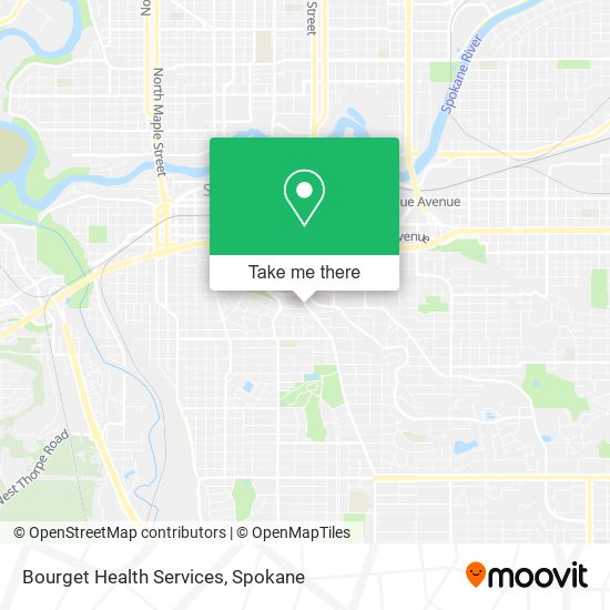 Bourget Health Services map