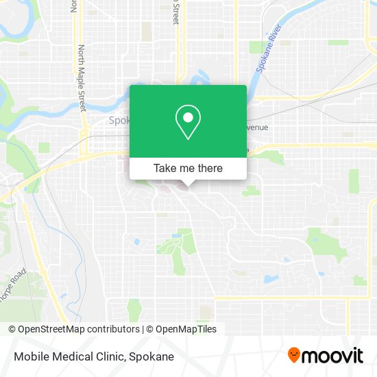 Mobile Medical Clinic map