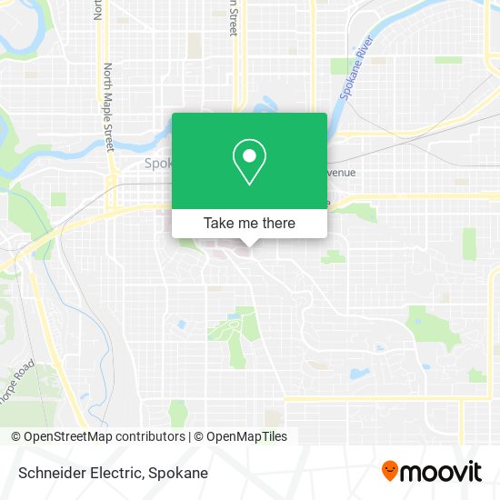 Schneider Electric map